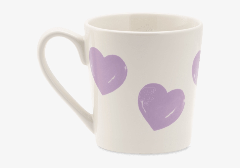 Heart Watercolor Everyday Mug - Life Is Good Everyday Heart Watercolor Mug, Cloud White,, transparent png