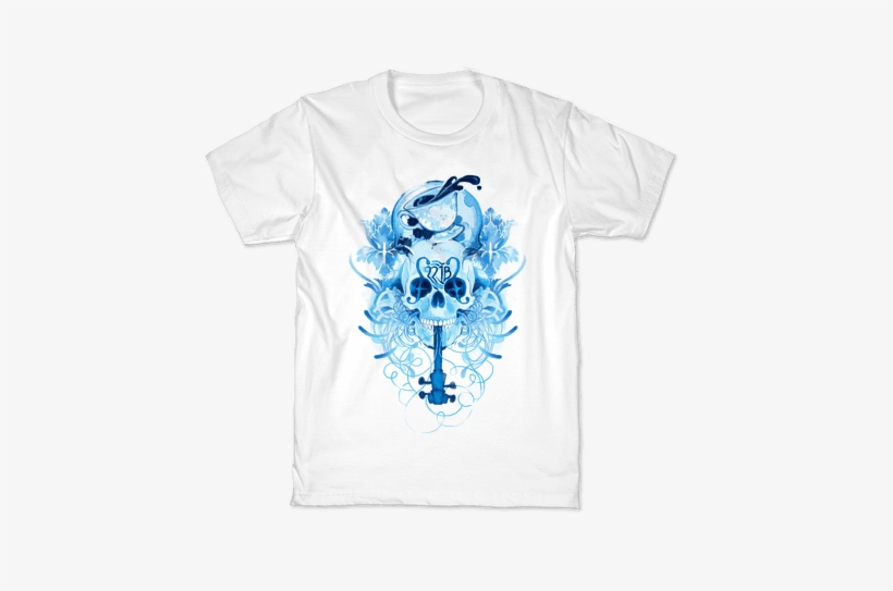 221b Watercolor Sherlock Skull Kids T-shirt - Neon Genesis Evangelion White Shirt, transparent png