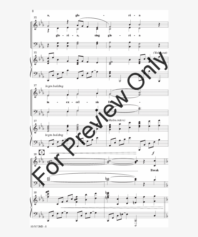 Watercolor Morning Thumbnail - Sheet Music, transparent png