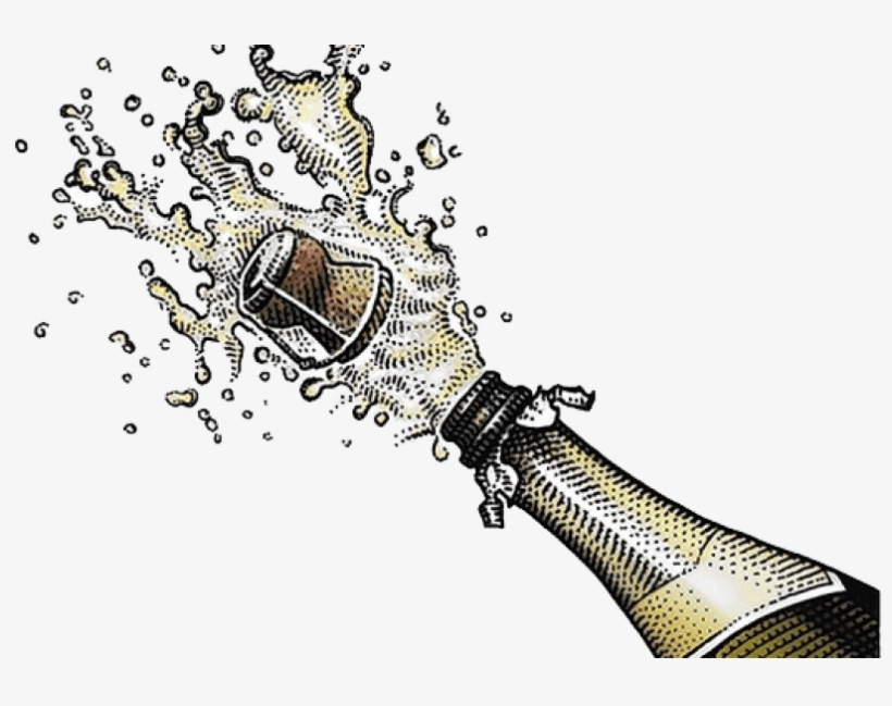 Free Png Champagne Popping Png Images Transparent - Champagne .png, transparent png