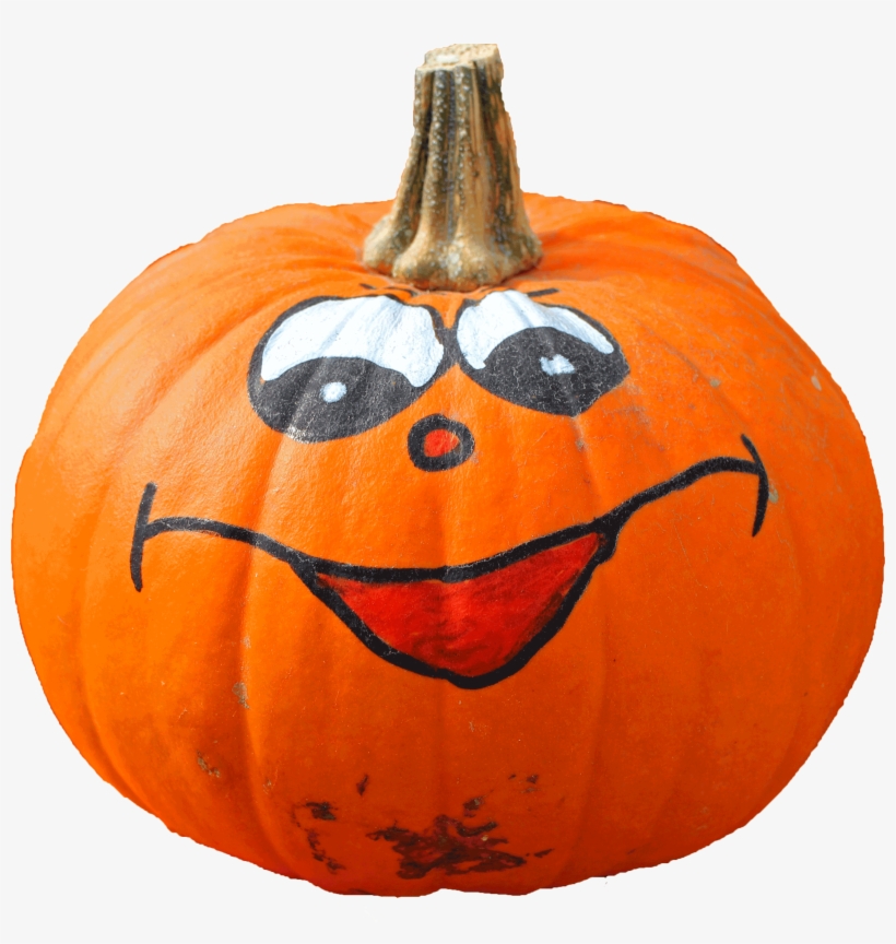 Pumpkin Transparent Painted - Pumpkin Painting, transparent png