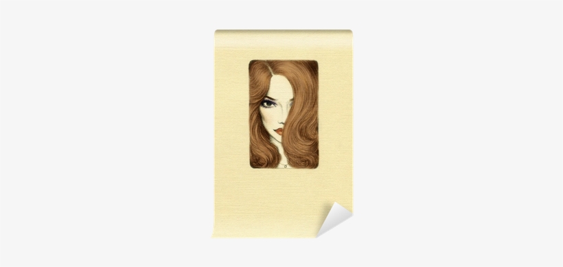 Beautiful Woman Face - Lace Wig, transparent png