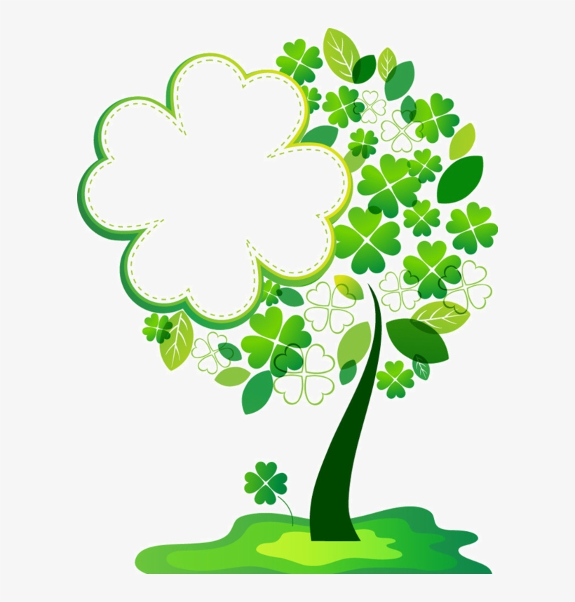Les Meli Melo De Mamietitine - Four Leaf Clover Tree, transparent png