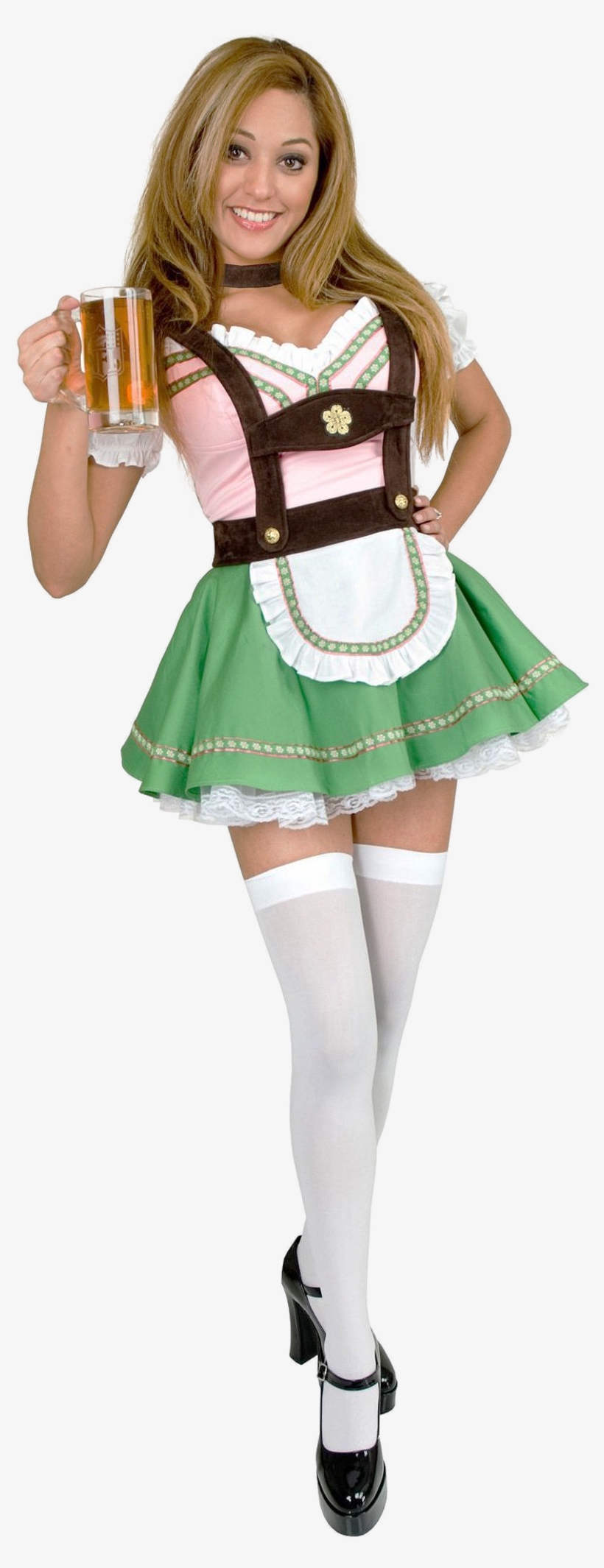 Woman Girl Png Image - Beer Girl Costume, transparent png