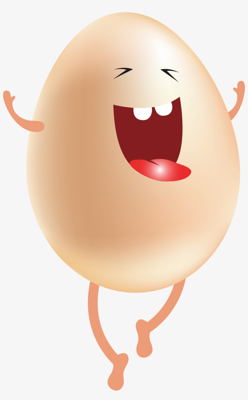 Easter Cute Funny Egg Png Clip Art Image - Funny Egg Png, transparent png