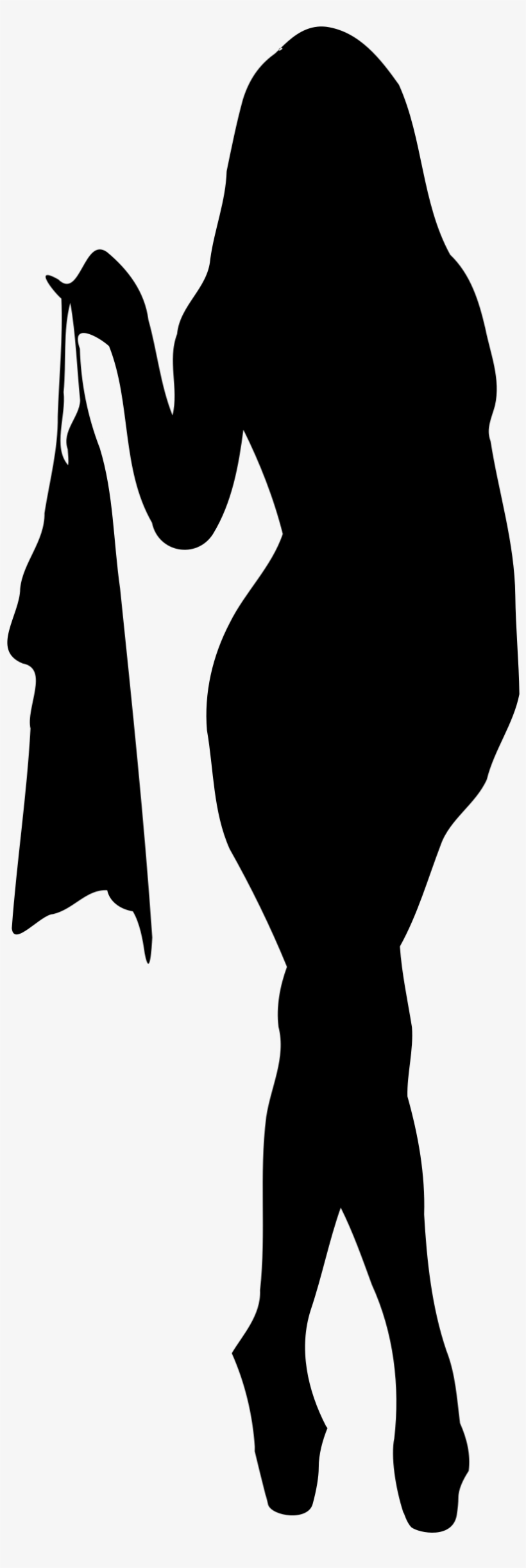 Female Body Silhouette, transparent png