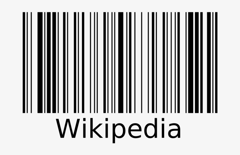 Free Vector Wikipedia Barcode Clip Art - Bar Code Clip Art, transparent png