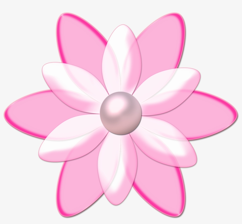 Art Flowers Flower Art Pink Flowers Flower Clips Flores Rosa Desenho Png 400x400 Png Download Pngkit
