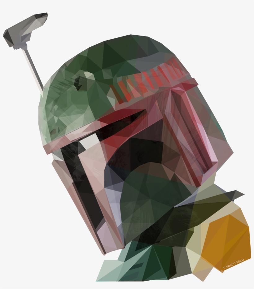 Fan Creationsi Created Boba Fett As The Second Illustration - Boba Fett Illustration Png, transparent png
