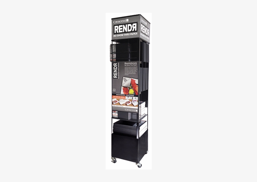Pop Displays - Alvin C12-00014 All Media No Show Thru Paper Display, transparent png
