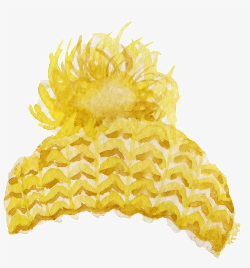 Este Gráficos Es Pintado A Mano De Sombreros Hechos - Crochet, transparent png