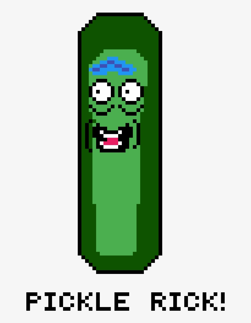 Pickle Rick - Illustration, transparent png