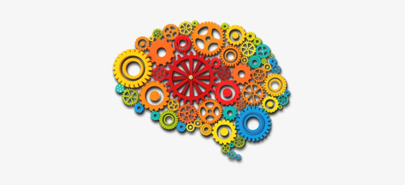 How The Brain Responds To Print Vs - Creative Brain Art Png, transparent png