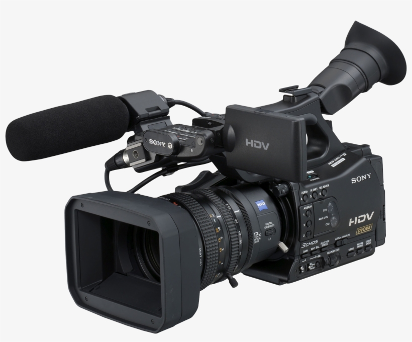 Sony Hvr-z7p Hdv Camcorder (pal), transparent png