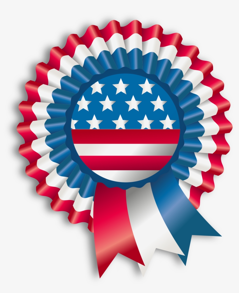 This Free Icons Png Design Of 4th July Ribbon, transparent png