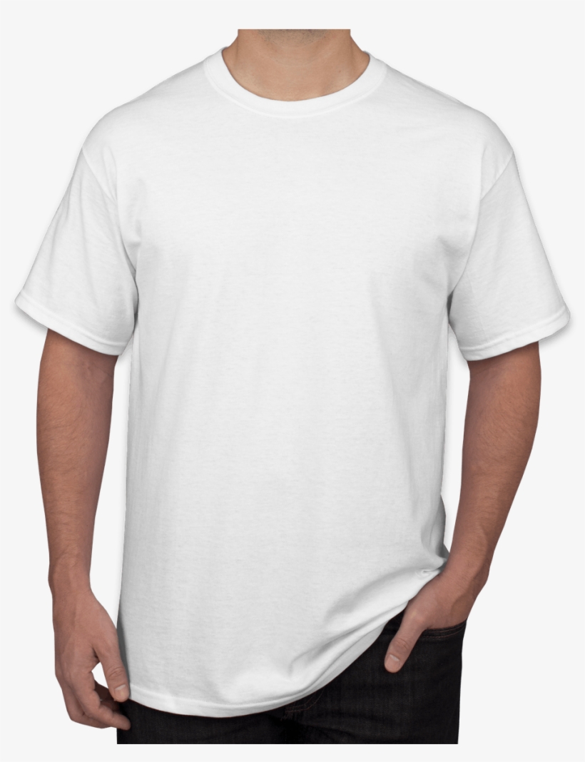 White T Shirt Front And Back Png - T Shirt For Design, transparent png