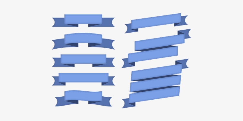 Ribbon Ornament Design Copyspace Blank Str - Ribbon Tape Png, transparent png