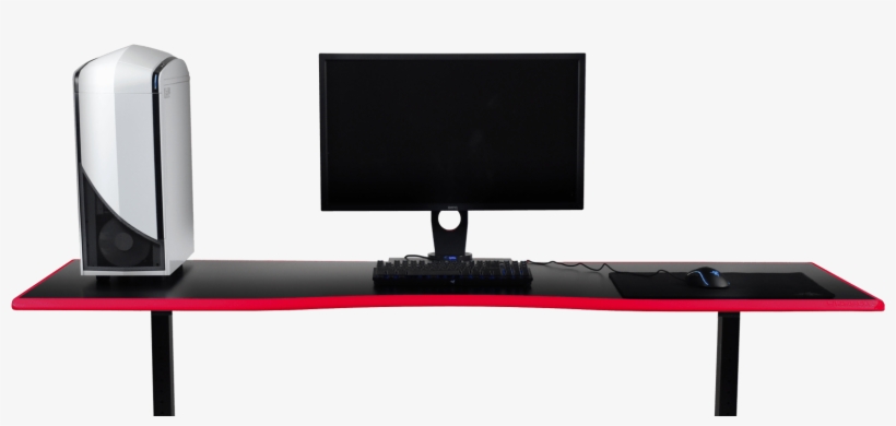 Red Gaming Desk - Opedge Gaming Desk By Opseat, transparent png