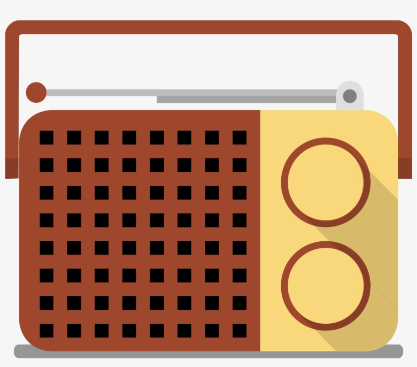 Vintage Radio Png Free Download - Icon Fm Radio Png, transparent png