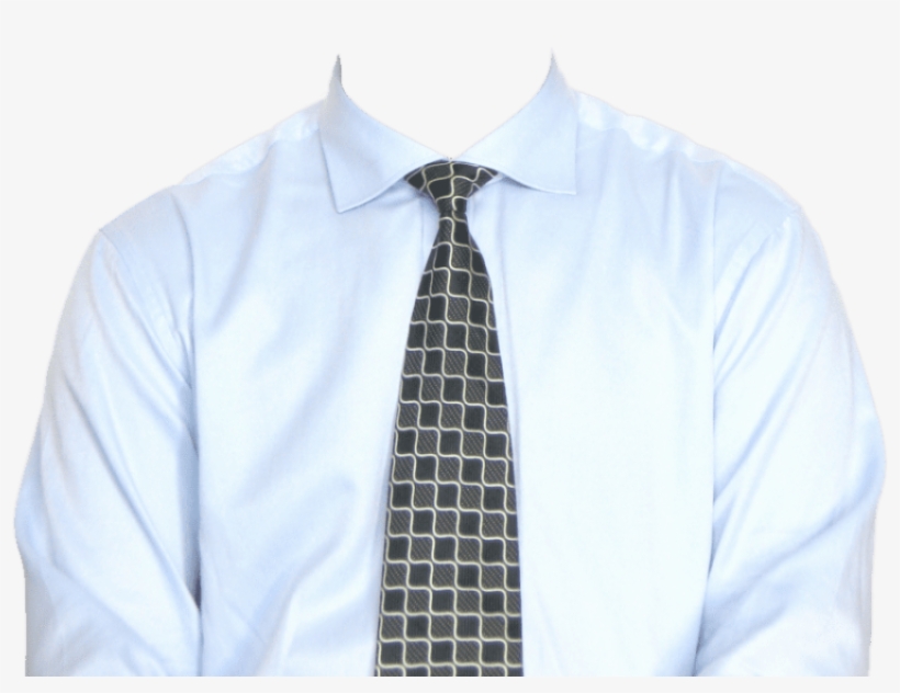 Free Png Full Length Formal Shirt With Tie Png Images - Shirt And Tie Png, transparent png