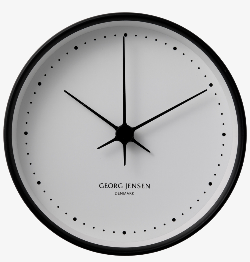 Wall Watch Png File - Georg Jensen Vægur Sort, transparent png