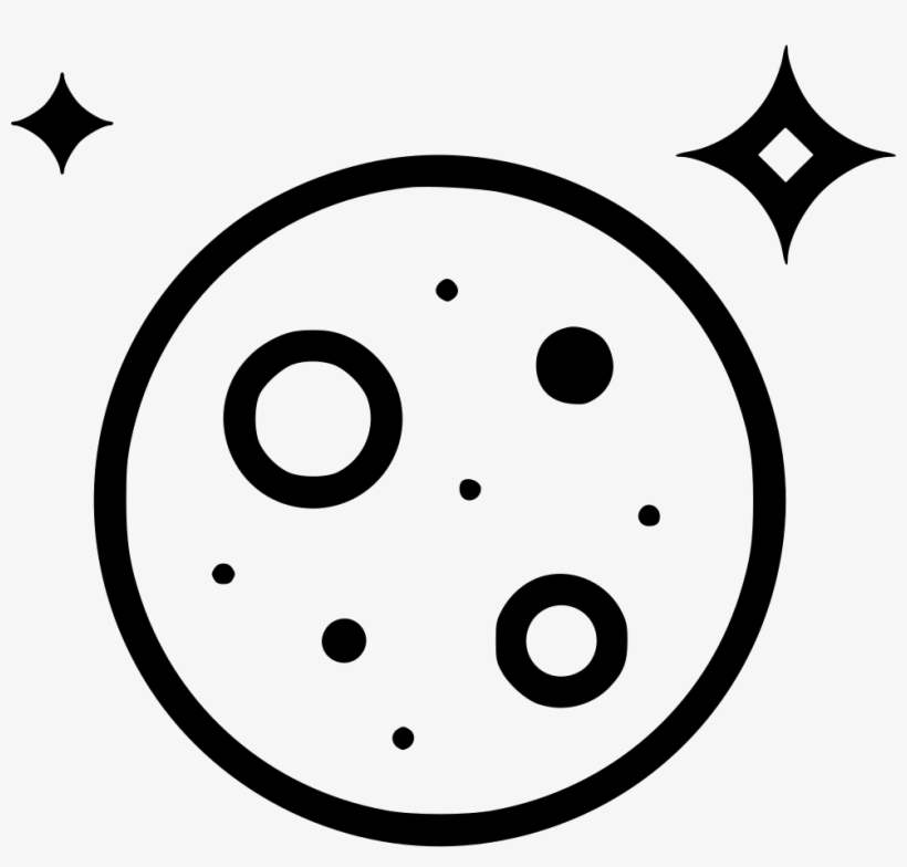 Full Moon Stars Night Comments - Full Moon Transparent Cartoon, transparent png