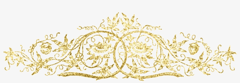 Este Gráficos É Golden Hand Painted Watercolor Vine - Clip Art, transparent png