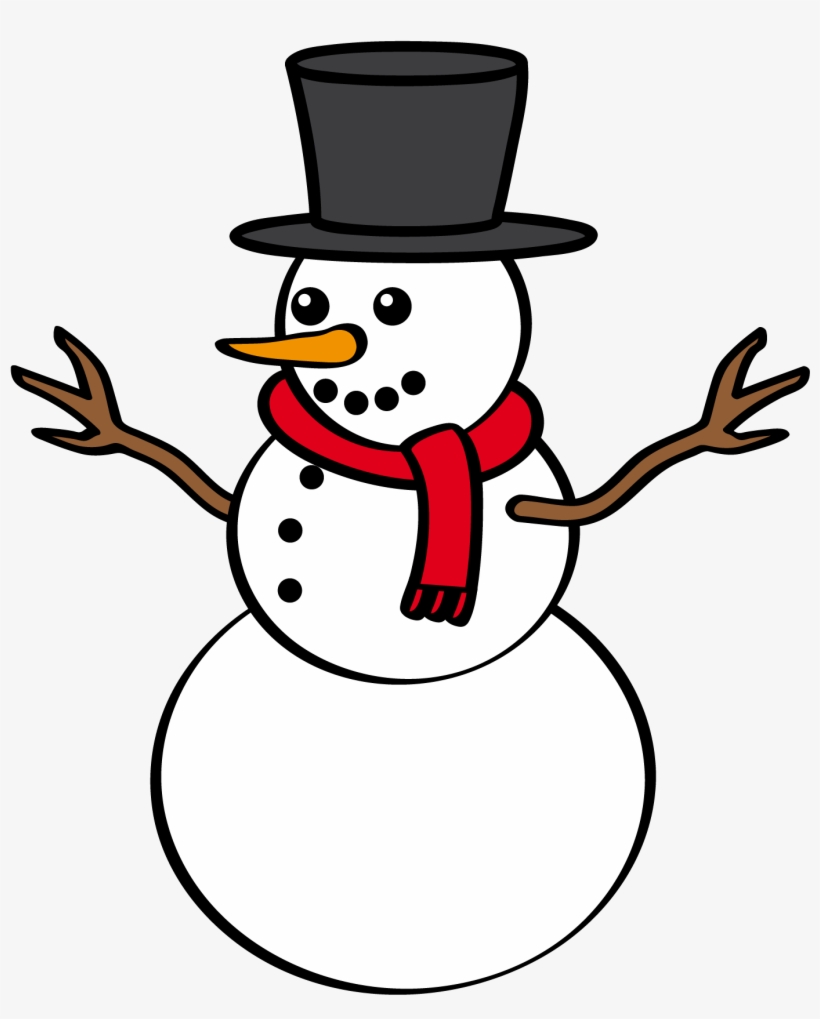 Free To Use Public Domain Snowman Clip Art - Snowman Clipart, transparent png