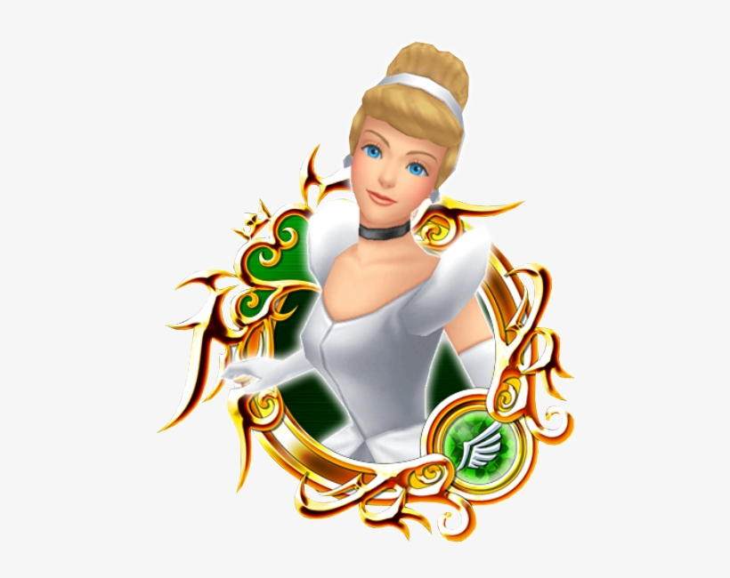 Cinderella - Stained Glass Medals Khux, transparent png