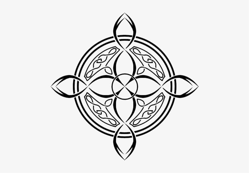 Celtic Tattoos Png Transparent Images - Celtic Knot Of Four, transparent png