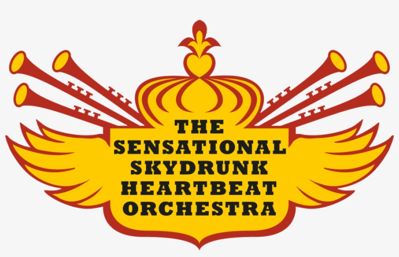 The Sensational Skydrunk Heartbeat Orchestra Logo - Music, transparent png