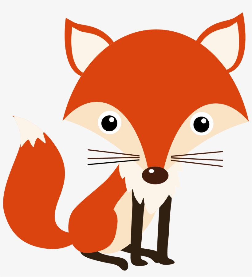 Woodland Nursery Idea Baby Shower Animal - Fox Vector, transparent png