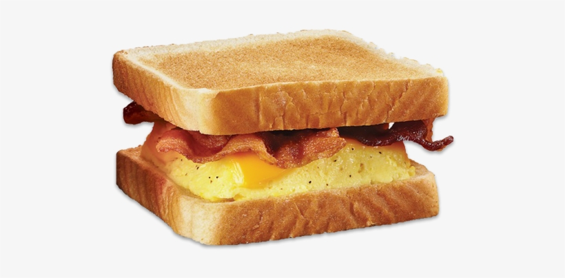 Bacon Toast Sandwich - Breakfast Sandwich On Toast, transparent png