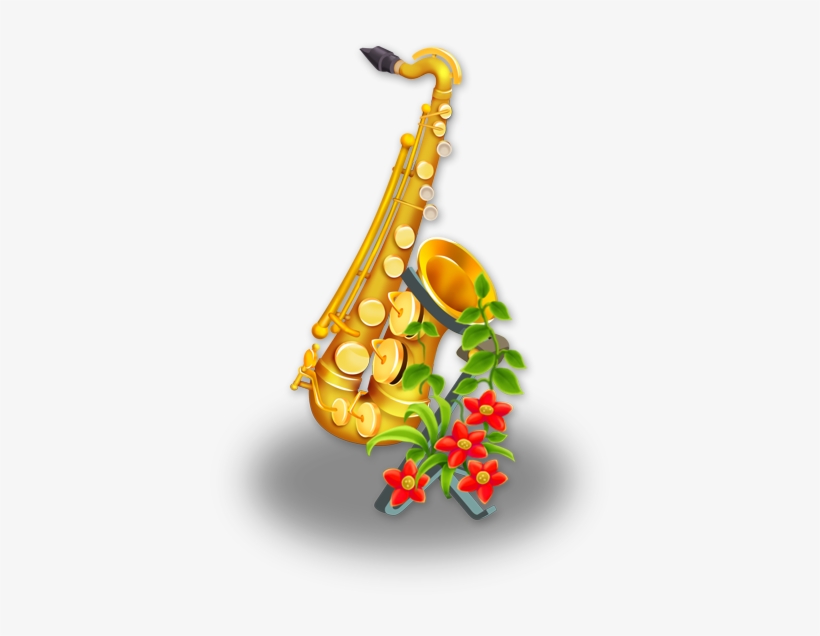 Saxophone, transparent png