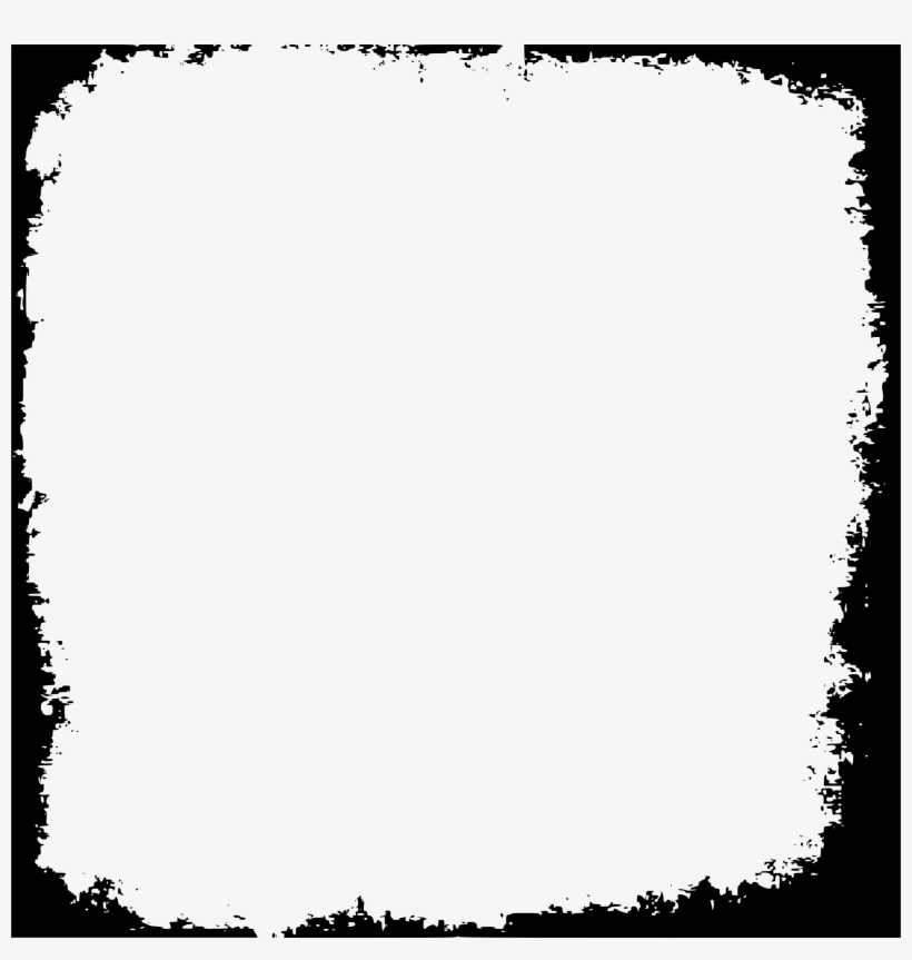Square Png Available - Square Grunge Frame Png, transparent png