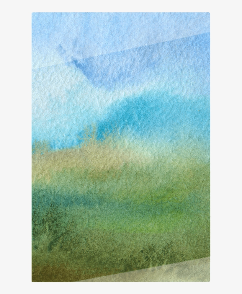 The Watercolour Print - Grass, transparent png