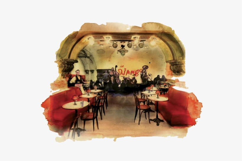 The Django Club Is Part Paris, Part Nat King Cole, - Django Nyc, transparent png