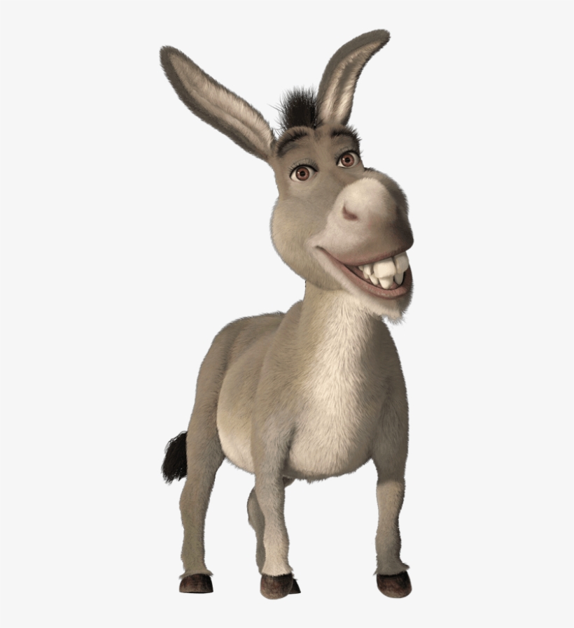 File History - Donkey From Shrek, transparent png