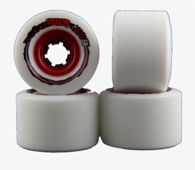 Venom Thug Life Six Fours Longboard Wheels 64mm 78a, transparent png