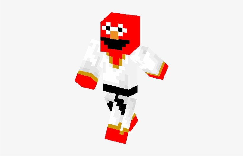 Elmo Karate Skin - Skin, transparent png