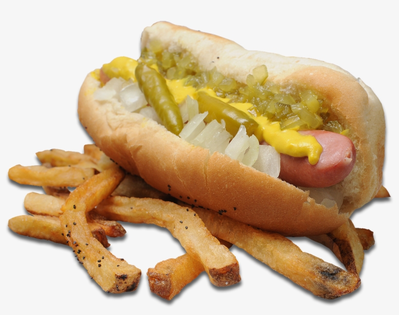 Al's Beef Hot Dog, transparent png
