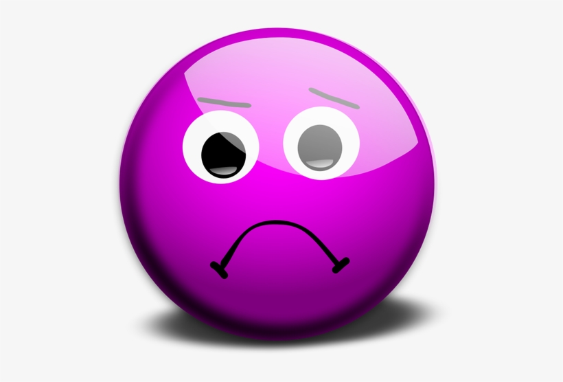 Smiley Emoticon Smilies Emotion Purple Lil - Smiley Emoticon, transparent png