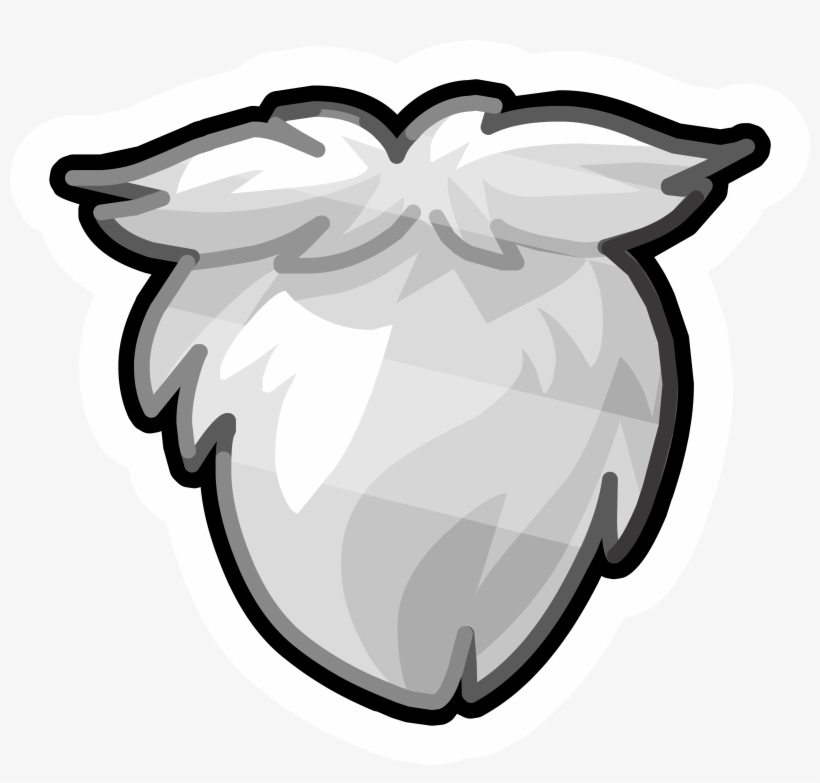 Picture Freeuse Library Image Pin Icon Png Club Penguin - Beard Png Cartoon, transparent png