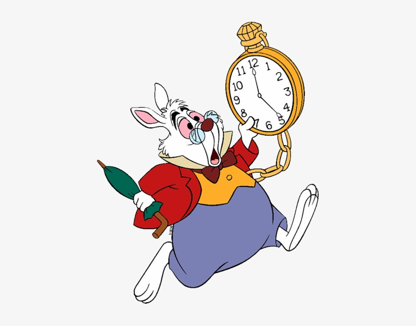 The White Rabbit Clip Art - I M Late For A Very Important Date, transparent png