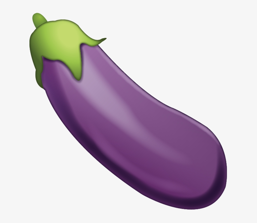 Download Ai File - Eggplant Emoji Png, transparent png