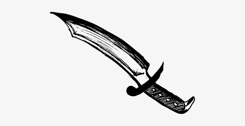 Free Download - Knife Drawing, transparent png