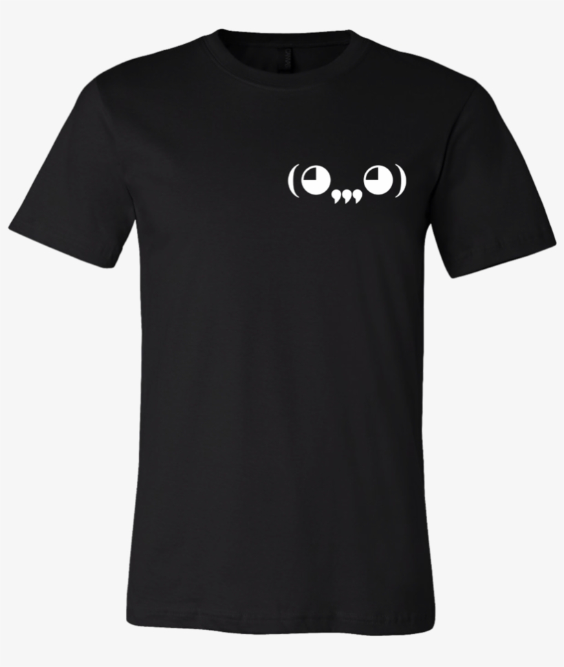 Watercolor Tee - Bella Canvas 3001 Black, transparent png