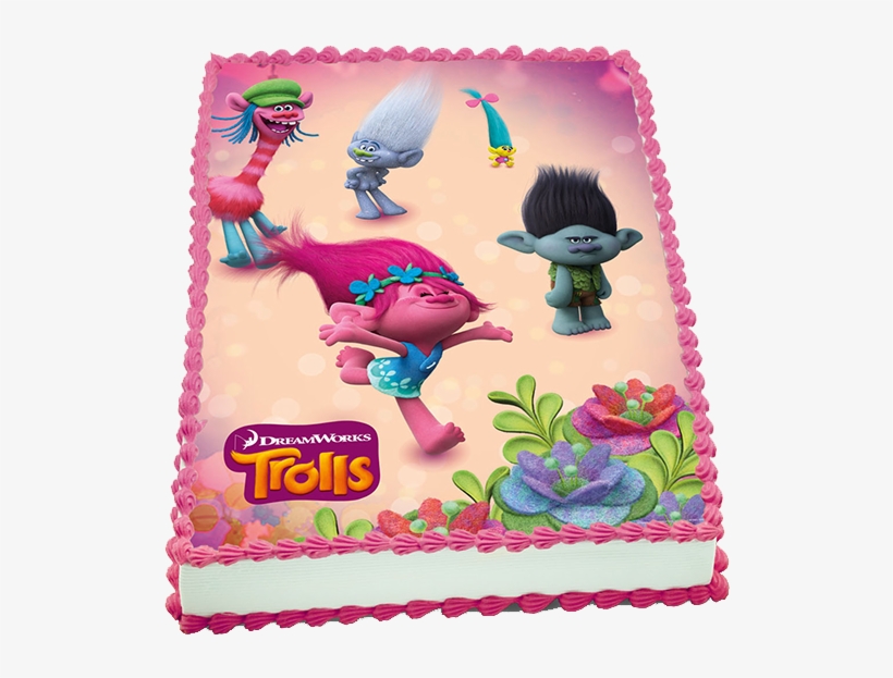 Hello Trolls - Dreamworks Trolls Poppy Canvas Wall Art, transparent png