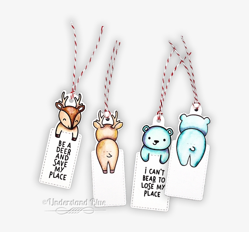 Page Hugger Watercolor Bookmarks By Understand Blue - Cartoon, transparent png