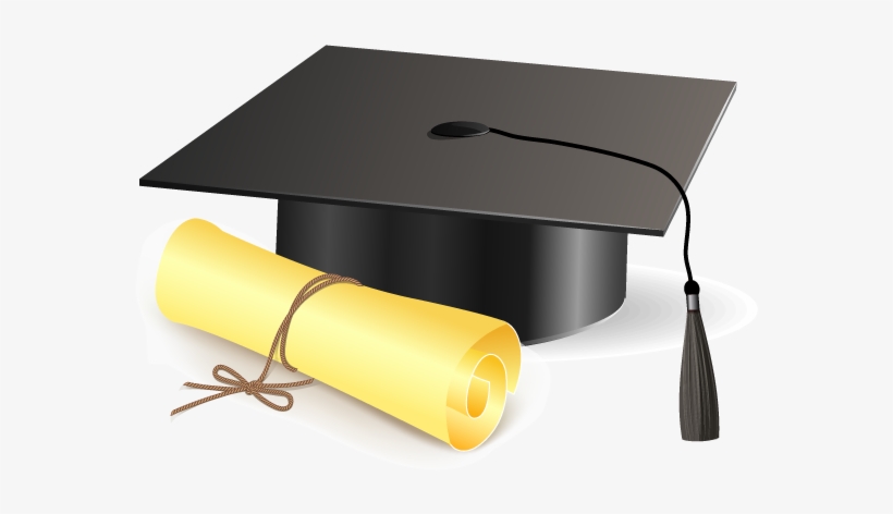 Top Hat Vector Free Download - Gorro De Licenciatura Png, transparent png